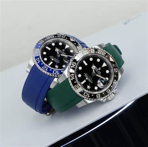 which rolex has a rubber strap|rolex rubber strap replacement.